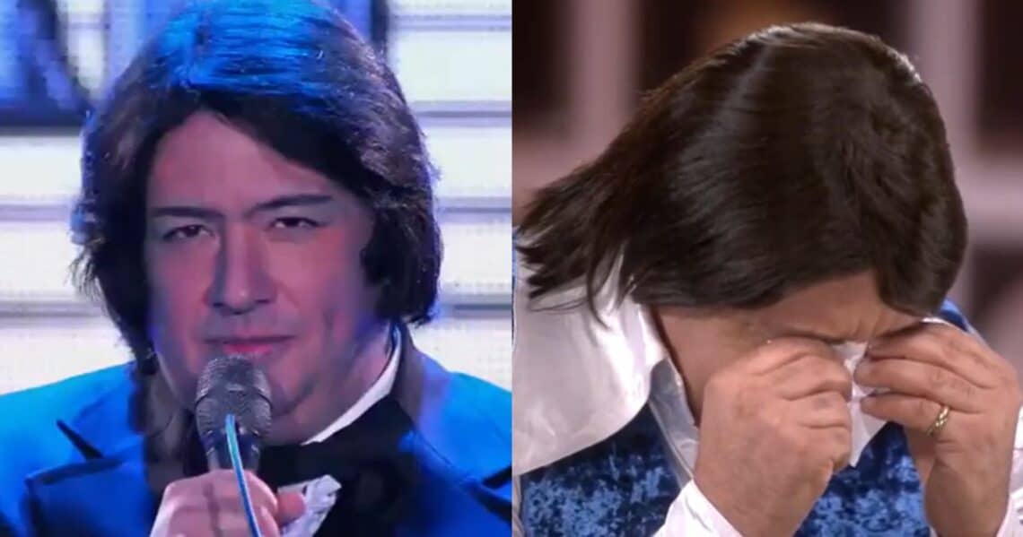 'Nino Bravo' lloró antes de su presentación en 'La descarga', hizo una difícil confesión