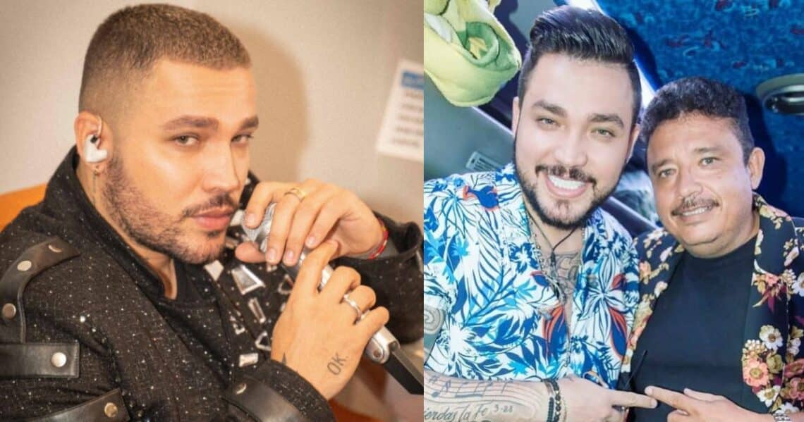 Parece una fotocopia: Jessi Uribe es igualito a su padre ¡Hasta en la voz!